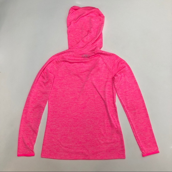 Under Armour Pink Lightweight Hoodie Shirt S - Picture 4 of 6